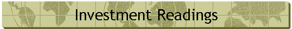 Investment Readings